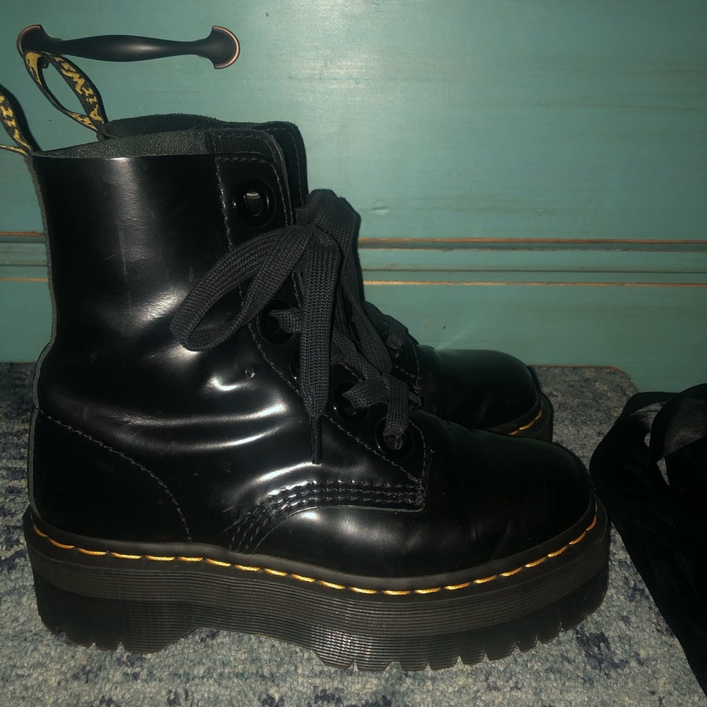 Dr Marten Molly Platform Boots